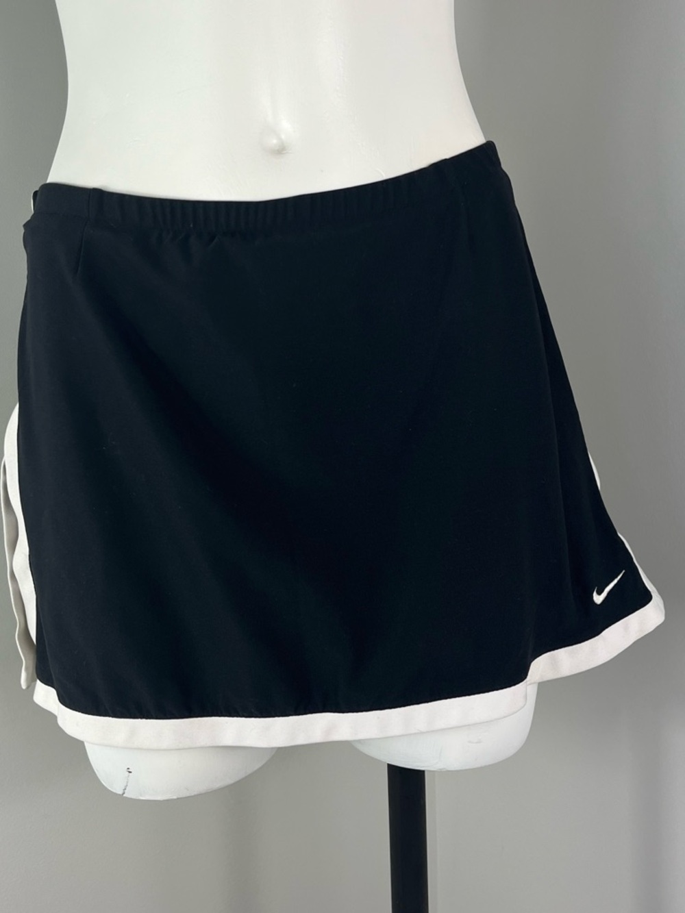 Nike Black Skort with White Trim
